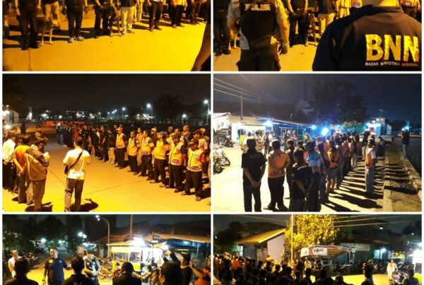 Patroli Kawasan Rawan Narkoba di Kelurahan Kuningan dan Kelurahan Bandarharjo, Semarang