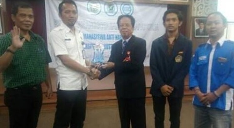 BNNP Jateng hadiri Pelantikan dan Raker UKM Universitas 17 Agustus Semarang MAN '17 Periode 2018/2019