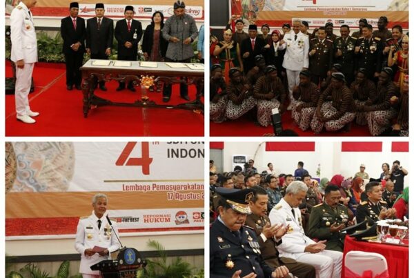 Upacara Penyerahan Remisi Umum Tahun 2019 Dalam Rangka HUT RI Ke 74 Serta Penandatanganan MoU