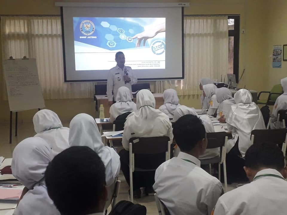BNNP Jateng beberkan modus-modus peredaran gelap narkoba kepada CPNS Bapelkes BNNP Jateng beberkan modus-modus peredaran gelap narkoba kepada CPNS Bapelkes