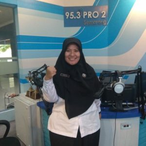 di Hari Olahraga Nasional, lewat radio BNNP Jateng ajak warga Semarang untuk berolahraga daripada pakai narkoba