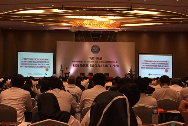 Kegiatan Verifikasi Rencana Kerja dan Anggaran Kementerian/ Lembaga (RKA-K/L) Pagu Alokasi Anggaran BNN TA 2020