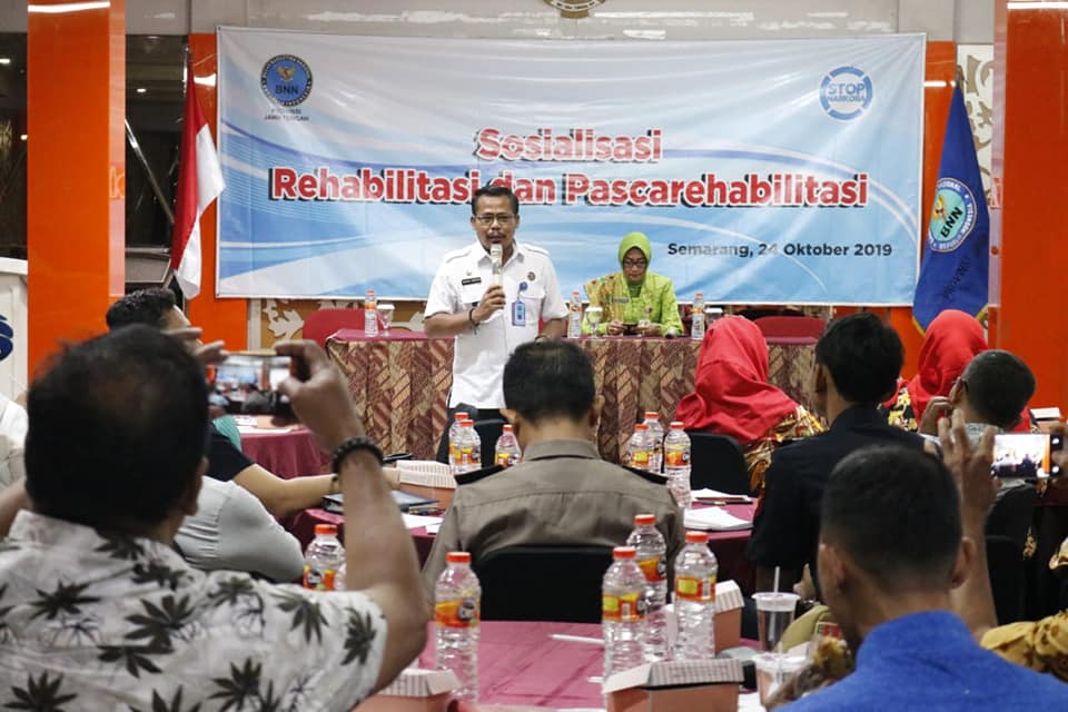 BNNP Jateng promosikan layanan rehabilitasi dan pascarehabilitasi di Jawa Tengah