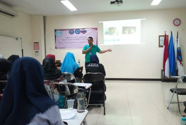Pelatihan Kepada Satgas Anti Narkoba UKM Gema Universitas Muhammadiyah Semarang
