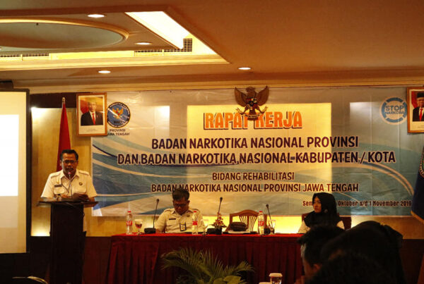 Rapat Kerja Bidang Rehabilitasi BNN Provinsi dan BNN Kabupaten/kota di Jawa Tengah