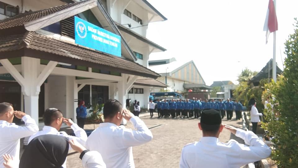 Upacara Peringatan Hari Sumpah Pemuda Ke 91 Tahun 2019 di lingkungan BNNP Jateng Upacara Peringatan Hari Sumpah Pemuda Ke 91 Tahun 2019 di lingkungan BNNP Jateng