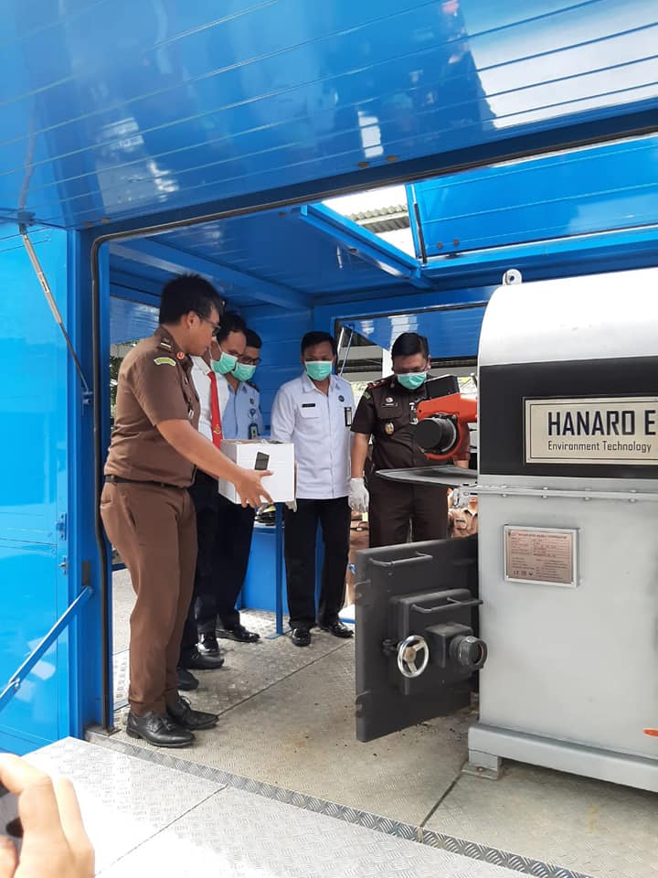 BNNP Jateng hadiri Acara Pemusnahan Barang Bukti Kejari Kota Semarang BNNP Jateng hadiri Acara Pemusnahan Barang Bukti Kejari Kota Semarang