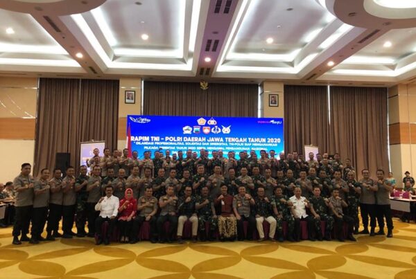 Kepala BNNP jateng hadiri Rapim TNI Polri Daerah Jawa Tengah Tahun 2020