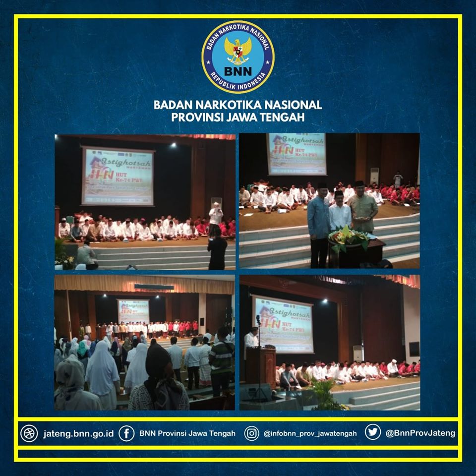 Istighotsah wartawan dalam Hari Pers Nasional dengan tema Doa Untuk Pers Sehat dan Tangguh Istighotsah wartawan dalam Hari Pers Nasional dengan tema Doa Untuk Pers Sehat dan Tangguh