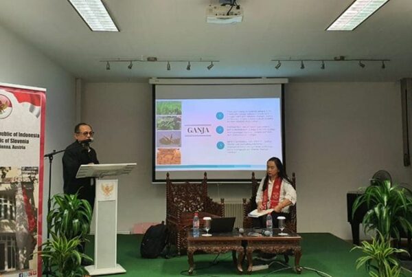 Sosialisasi Bahaya Narkoba oleh Delegasi RI dari BNN yang sebelumnya baru saja mengikuti Kegiatan Rapat Tahunan di UNCNB (The United Nations Commission on Narcotic Drugs/CND) Vienna Austria