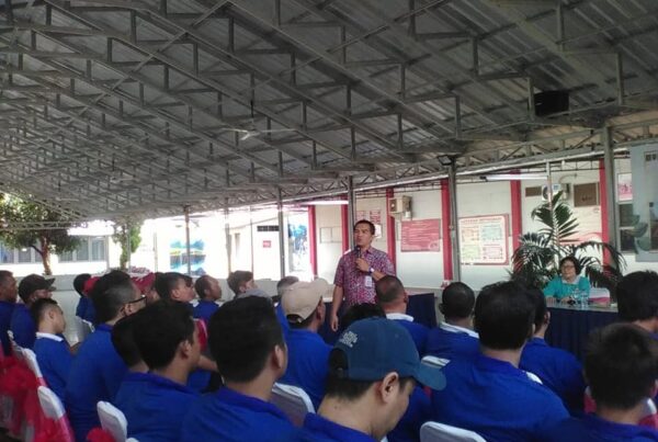 Kabid Berantas BNNP Jateng berikan pembekalan pada Warga Binaan Pemasyarakatan Lapas Kelas I A Semarang Kabid Berantas BNNP Jateng berikan pembekalan pada Warga Binaan Pemasyarakatan Lapas Kelas I A Semarang