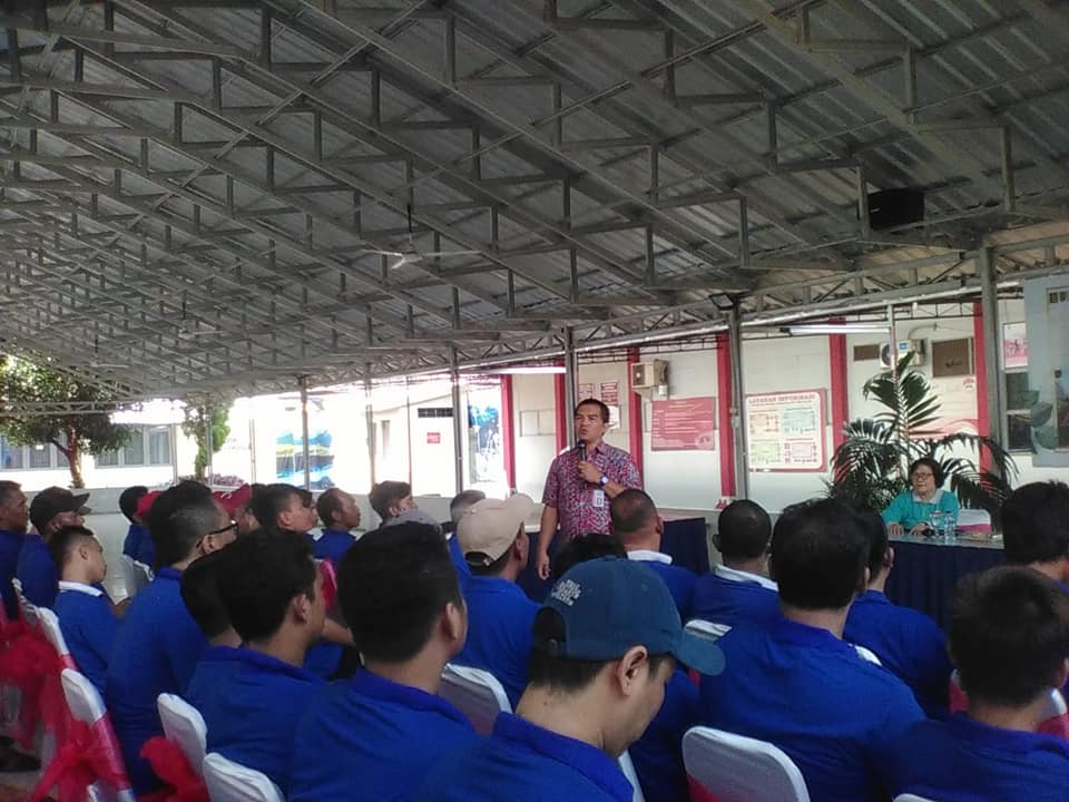 Kabid Berantas BNNP Jateng berikan pembekalan pada Warga Binaan Pemasyarakatan Lapas Kelas I A Semarang Kabid Berantas BNNP Jateng berikan pembekalan pada Warga Binaan Pemasyarakatan Lapas Kelas I A Semarang
