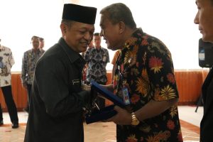 Pelantikan Kepala BNN Kota Surakarta dilanjutkan pelepasan purna tugas Kabid Berantas BNNP Jateng