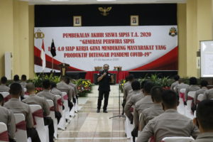 PEMBEKALAN AKHIR SISWA SIPSS T.A. 2020 DI AKPOL SEMARANG