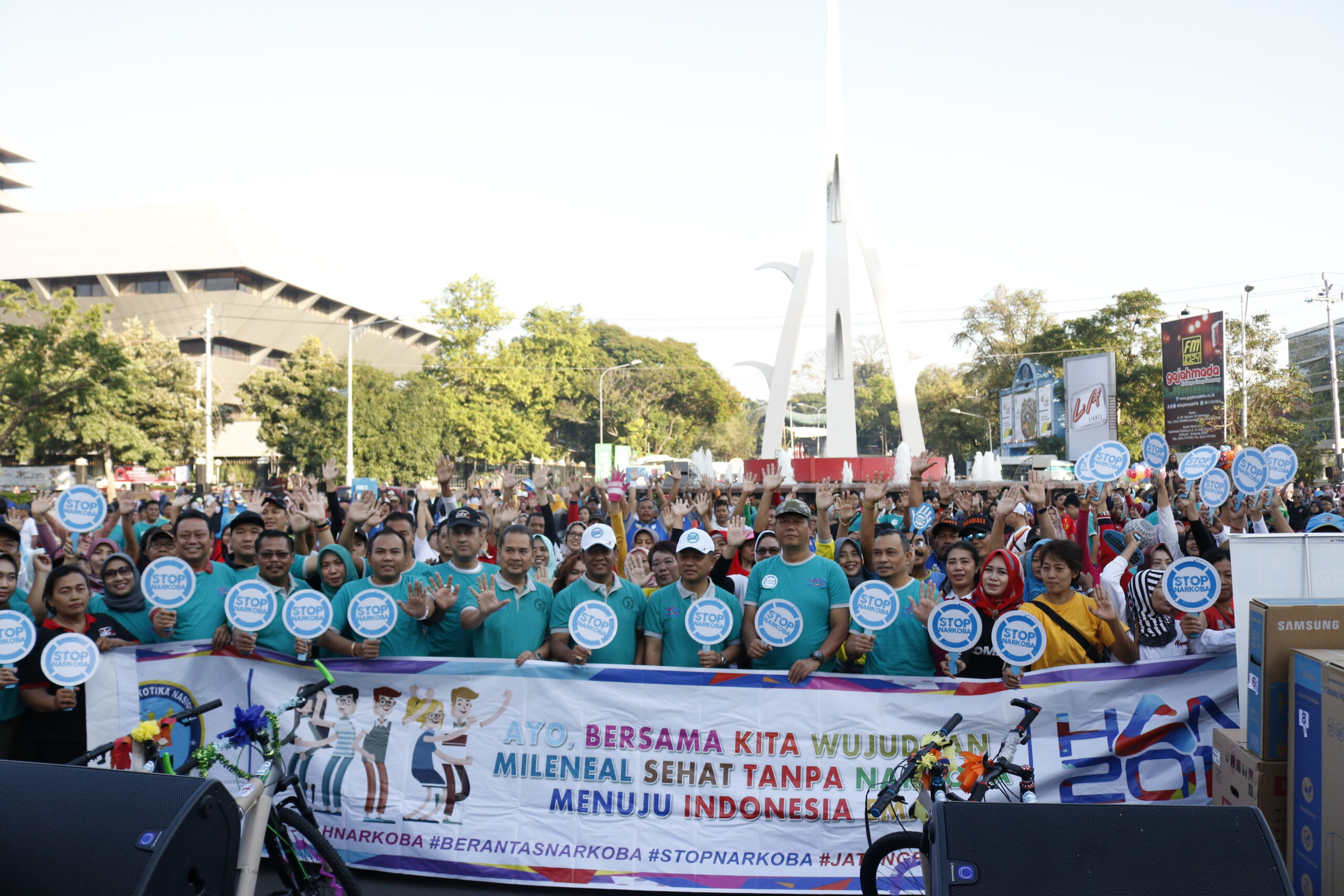 Kampanye Stop Narkoba dalam Rangka Hari Anti Narkotika Internasional 2019 Kampanye Stop Narkoba dalam Rangka Hari Anti Narkotika Internasional 2019
