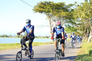Gowes Ceria Tanpa Penyalahgunaan Narkoba dan Cegah Corona