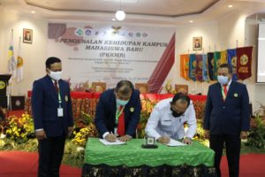 Penandatanganan Nota Kesepahaman (MoU) antara BNNP Jawa Tengah dengan Poltekkes Semarang