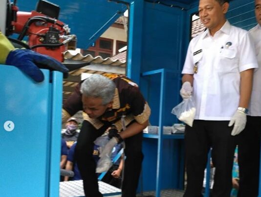 Pemusnahan Shabu sebesar hampir 1 kg disaksikan langsung Gubernur Jawa Tengah