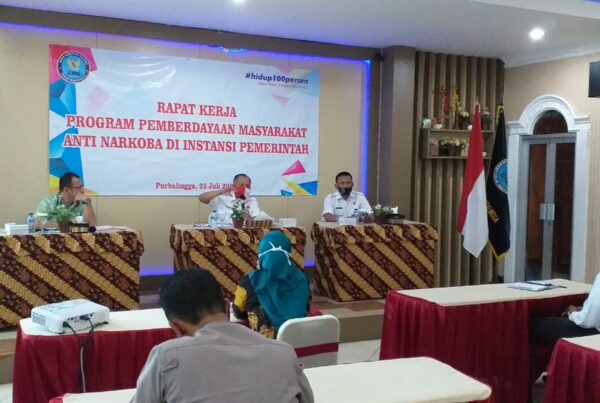 Rapat Kerja Program Pemberdayaan Anti Narkoba di Instansi Pemerintah