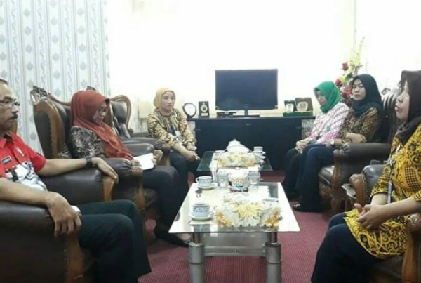 Kunjungan kerja Kepala Lapas Klas II A Wanita Bulu Semarang ke Kantor BNNP Jateng