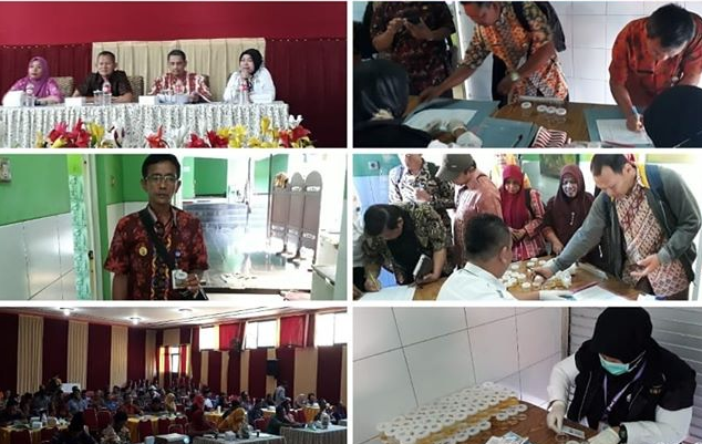 Tes Urine kepada Perangkat Desa (Kades dan Sekdes) se-Kabupaten Semarang Tes Urine kepada Perangkat Desa (Kades dan Sekdes) se-Kabupaten Semarang