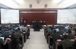 Geladi Waskita Dharma Penyusunan Rentikon Kodam IV/Diponegoro Pasis Dikreg XLVI Sesko TNI TA. 2019