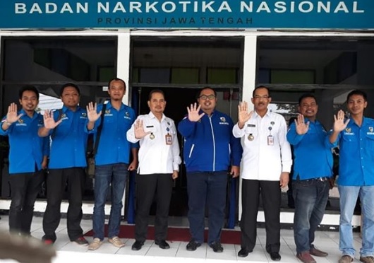 Audiensi dengan Pengurus DPD KNPI Provinsi Jawa Tengah