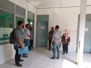 Peninjauan dan Rapat Perbaikan Gedung Kantor BNN Kota Surakarta oleh Kepala BNNP Jawa Tengah
