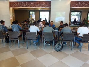 Peninjauan dan Rapat Perbaikan Gedung Kantor BNN Kota Surakarta oleh Kepala BNNP Jawa Tengah