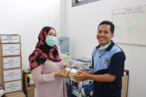 Pemotongan Hewan Qurban Dalam Rangka Peringatan Idul Adha Tahun 2020 (1441 H) di Lingkungan BNNP Jawa Tengah