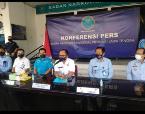 BNNP JATENG Ungkap Tindak Pidana Peredaran Gelap Narkotika Jenis Shabu Dan Ekstasi Di Wilayah Solo Raya, Kabupaten Batang Dan Kabupaten Banyumas