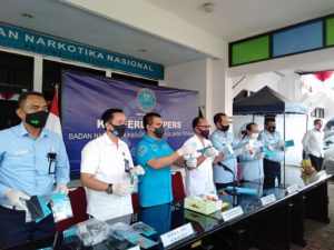 BNNP JATENG Ungkap Tindak Pidana Peredaran Gelap Narkotika Jenis Shabu Dan Ekstasi Di Wilayah Solo Raya, Kabupaten Batang Dan Kabupaten Banyumas