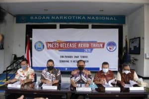 PRESS RELEASE AKHIR TAHUN 2020 BNN PROVINSI JAWA TENGAH PRESS RELEASE AKHIR TAHUN 2020 BNN PROVINSI JAWA TENGAH