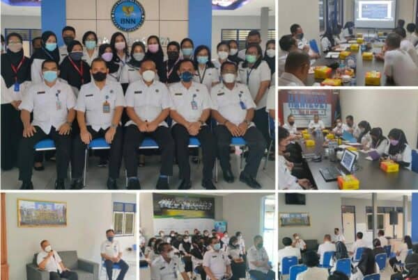Kunjungan Kerja Kepala BNNP Jawa Tengah di BNN Kota Surakarta