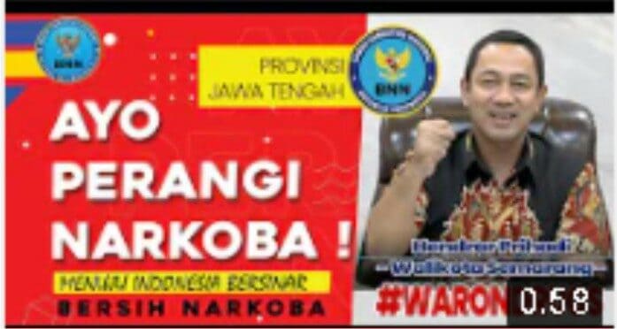 Walikota Semarang: "Narkoba bikin segalanya ga jelas, ayo perangi narkoba" Walikota Semarang: “Narkoba bikin segalanya ga jelas, ayo perangi narkoba”