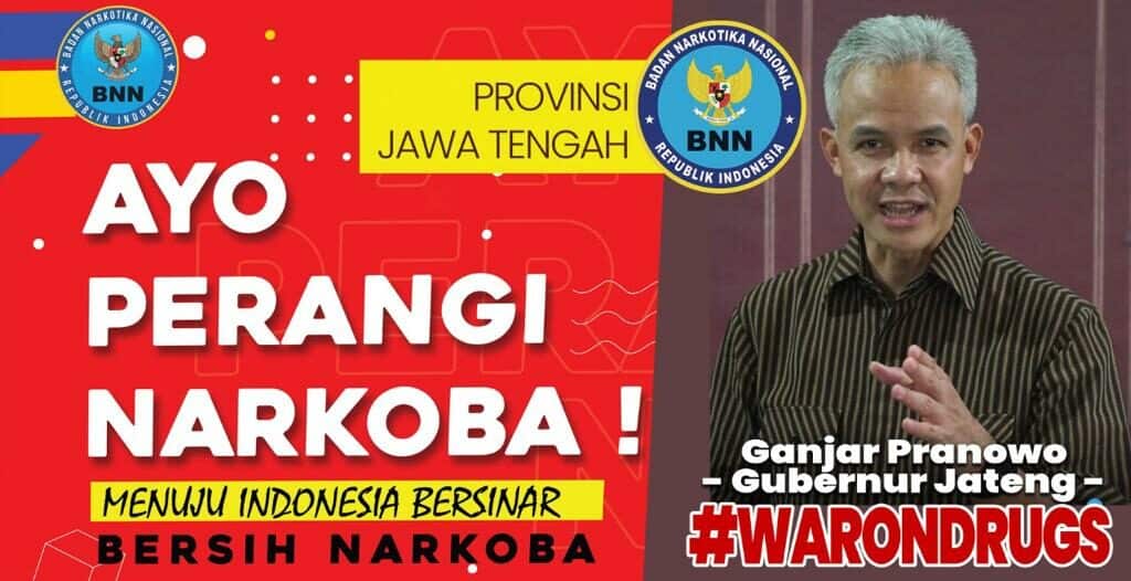 Gubernur Jateng : "Narkoba Menyerang Siapapun, Tak Kenal Waktu dan Tak Pandang Bulu.. !! " #HANI2021 Gubernur Jateng : “Narkoba Menyerang Siapapun, Tak Kenal Waktu dan Tak Pandang Bulu.. !! ” #HANI2021