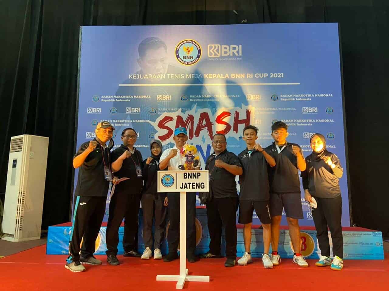Atlit PTMSI Jawa Tengah berhasil masuk 8 besar Kejuaraan Smash On Drug Kepala BNN RI Cup 2021 Atlit PTMSI Jawa Tengah berhasil masuk 8 besar Kejuaraan Smash On Drug Kepala BNN RI Cup 2021