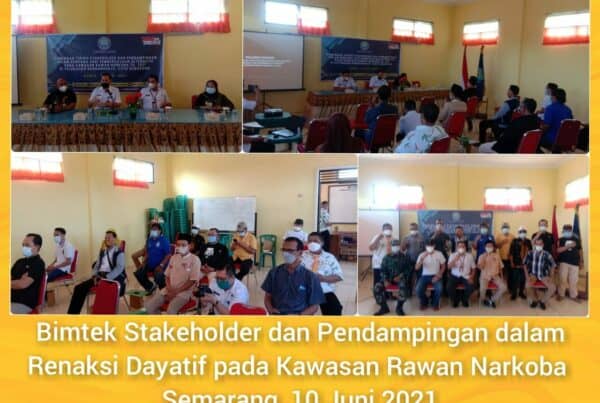 Bimtek Stakeholder dan Pendampingan dalam rencana aksi Pemberdayaan Alternatif Kawasan Rawan di Kelurahan Bandarharjo
