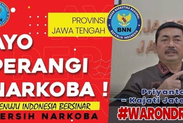 Narkoba adalah Masalah Serius, Kajati Jateng Nyatakan Perang Terhadap Narkoba
