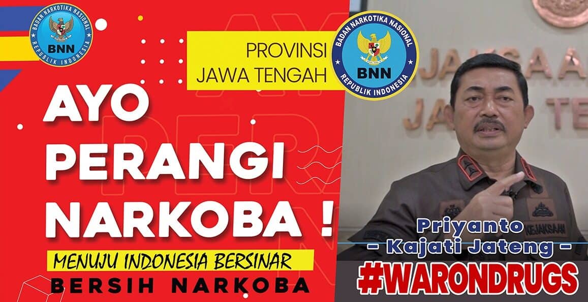 Narkoba adalah Masalah Serius, Kajati Jateng Nyatakan Perang Terhadap Narkoba Narkoba adalah Masalah Serius, Kajati Jateng Nyatakan Perang Terhadap Narkoba