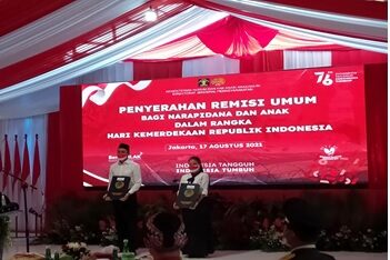 Pemberian Remisi Narapidana dan Anak dalam rangka HUT RI ke 76