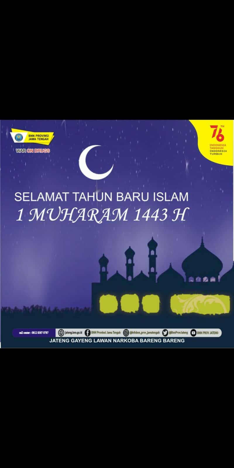Ucapan selamat Tahun Baru Islam 1443H Ucapan selamat Tahun Baru Islam 1443H