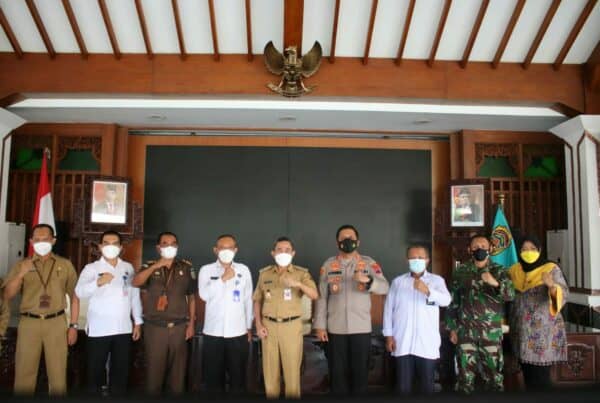 Audiensi Kepala BNNP Jawa Tengah Terkait Percepatan Inpres No.2 Tahun 2020 dan Pelaksanaan Assesmen Terpadu di Wilayah Kabupaten Pati
