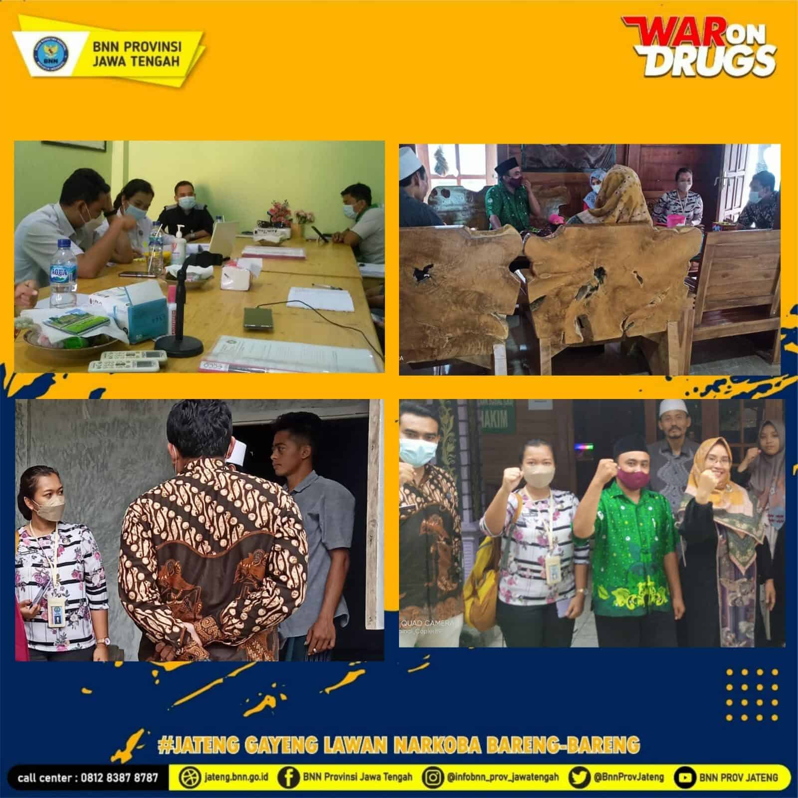 Monitoring dan Evaluasi Fasilitas Rehabilitasi Yayasan Al-Ma'laa Grobogan dan LKS Darul Hakim Jati Kusumo Blora Monitoring dan Evaluasi Fasilitas Rehabilitasi Yayasan Al-Ma’laa Grobogan dan LKS Darul Hakim Jati Kusumo Blora