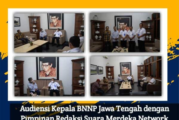 Audiensi Dan Koordinasi P4gn Dengan Suara Merdeka Network