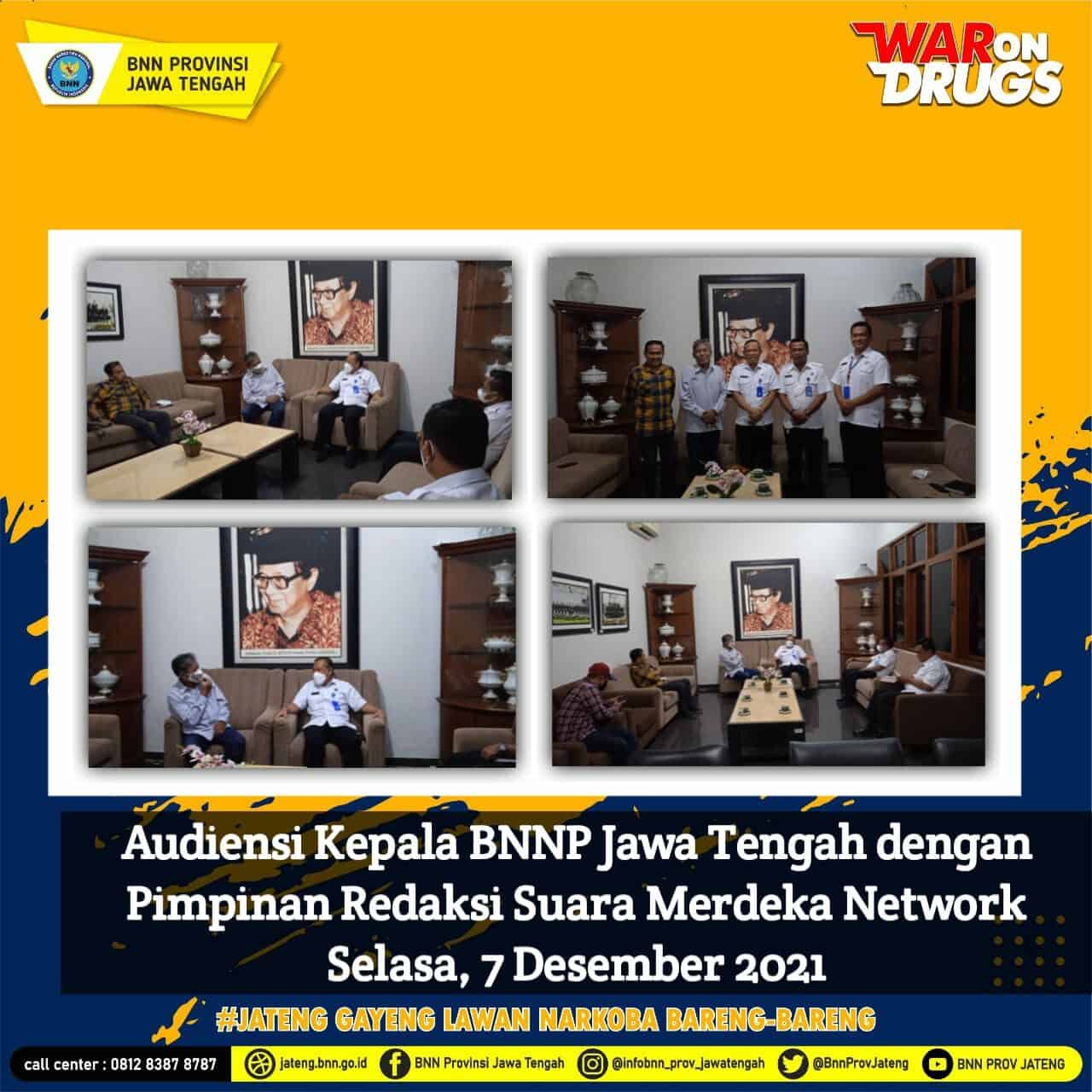 Audiensi Dan Koordinasi P4gn Dengan Suara Merdeka Network Audiensi Dan Koordinasi P4gn Dengan Suara Merdeka Network