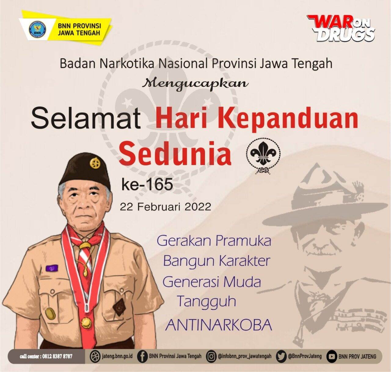 Selamat Hari Kepanduan Sedunia ke 165 Konsep Otomatis