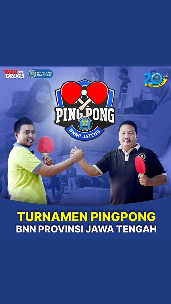 Lomba Pingpong dalam rangka HUT BNN ke 20 Konsep Otomatis