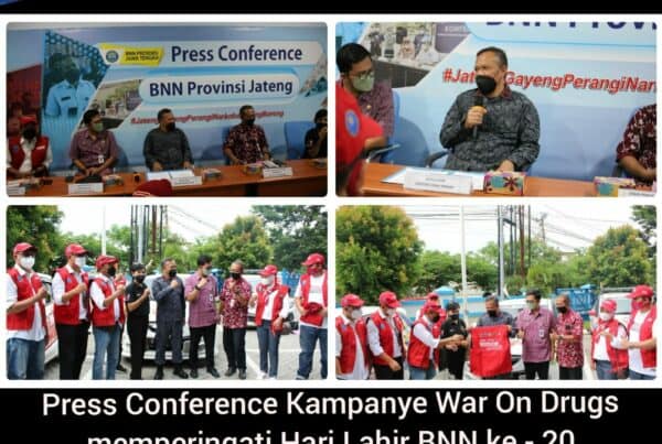 Press Conference Kampanye War On Drug