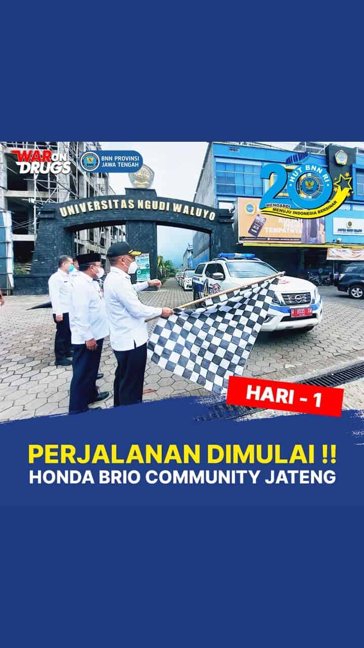 Kampanye War On Drugs di Kabupaten Semarang Kampanye War On Drugs di Kabupaten Semarang – Kendal